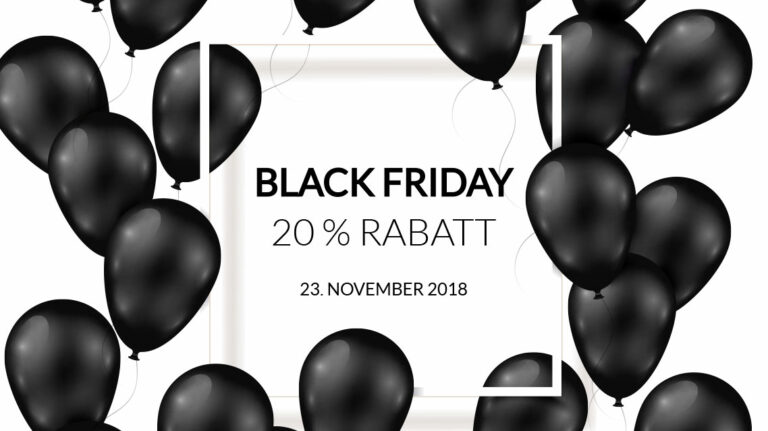 Black Friday am 23. November 2018